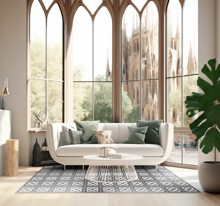 Tapis pvc panot barcelone mosaïque - TenStickers