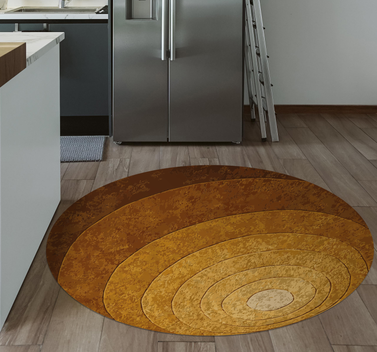Tapis vinyle motif Boule nordique de cuisine - TenStickers