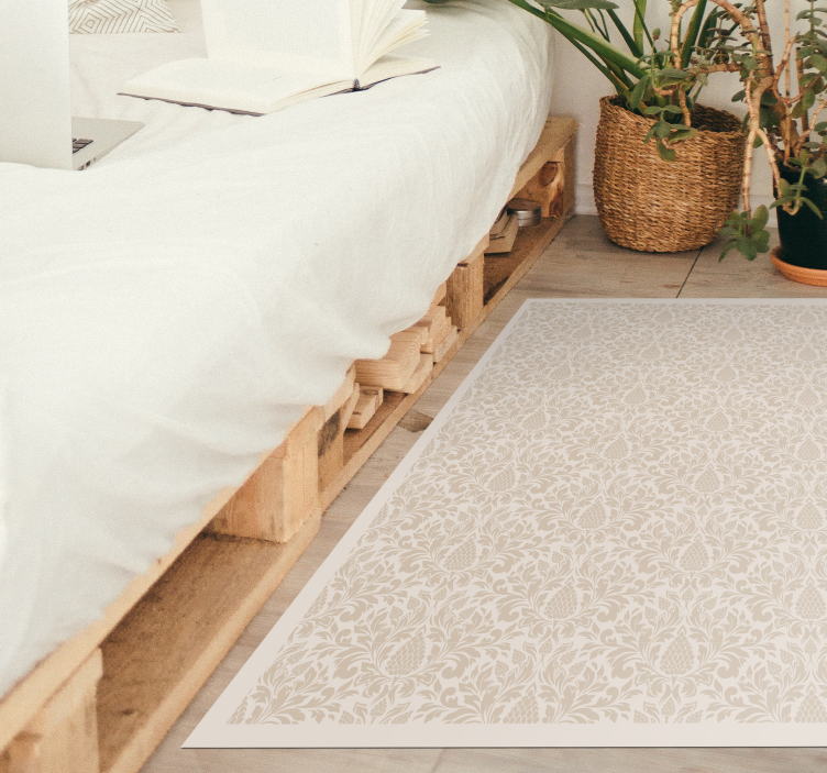 Tapis vinyle mosaique Tapis archibald - TenStickers