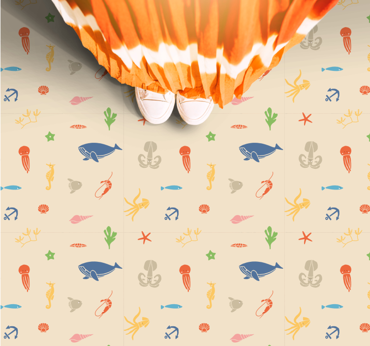 Tapis vinyle autres tapis exploration subaquatique - TenStickers