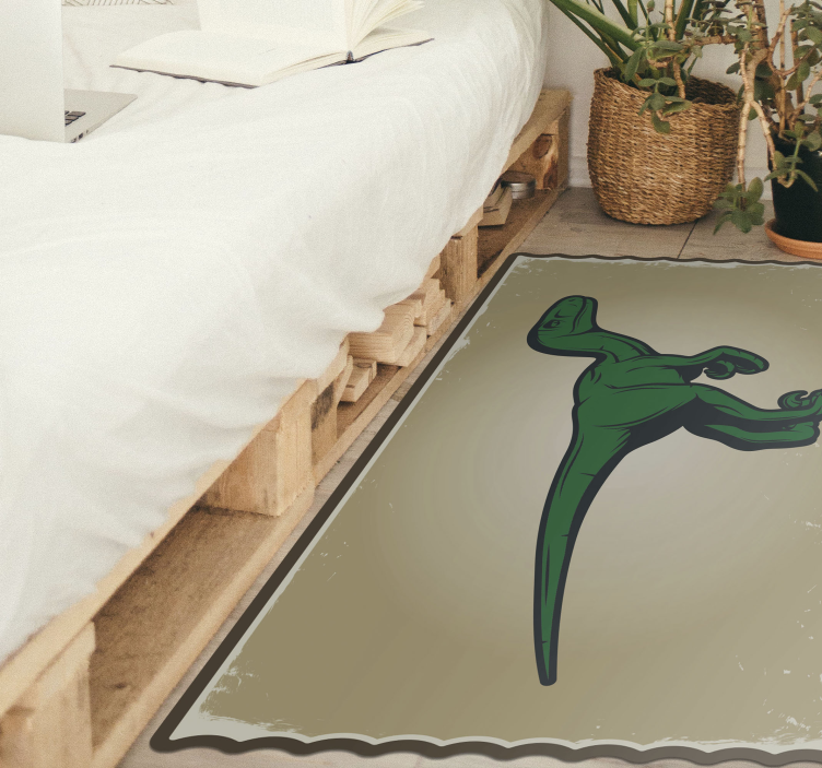 Tapis vinyle autres tapis personnage de dinosaure t-rex - TenStickers