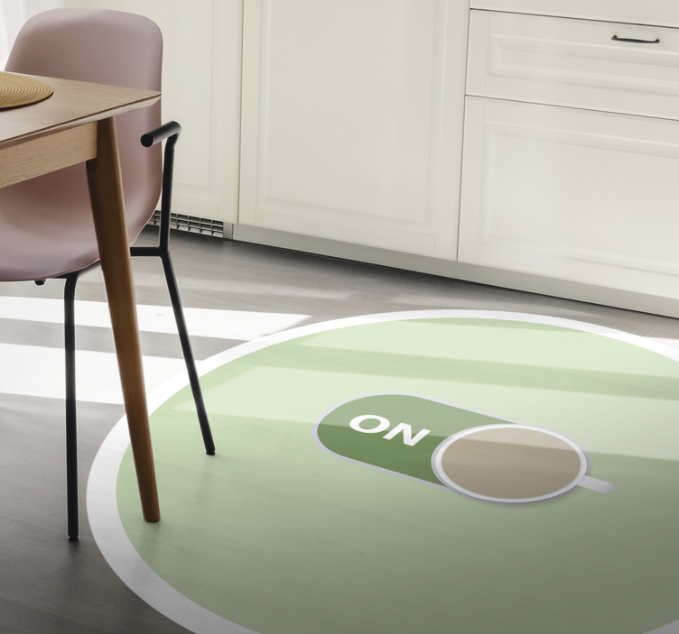 Tapis vinyle citation conception d'inspiration de circuits - TenStickers