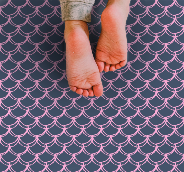 Tapis vinyle étoile motif étoilé élégant - TenStickers