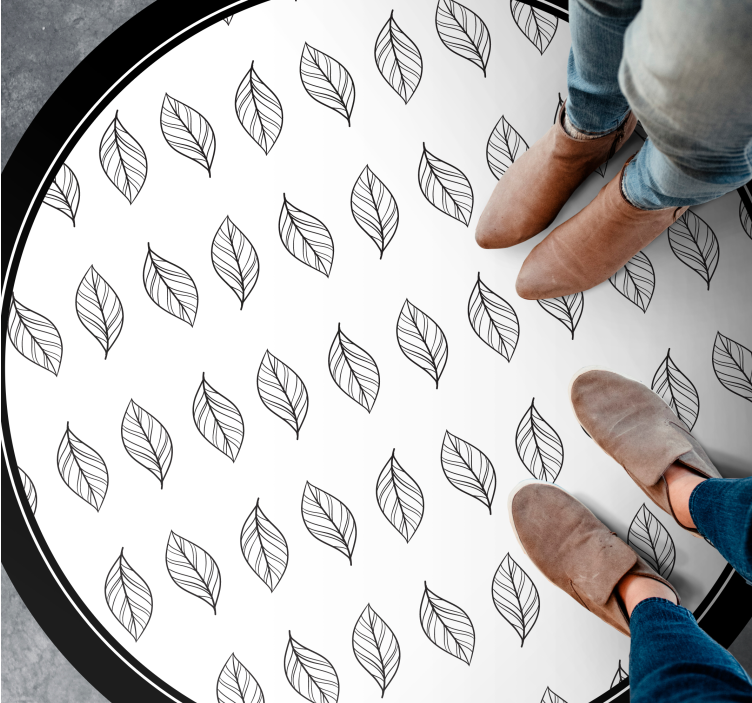 Tapis vinyle plantes aperçu botanique - TenStickers