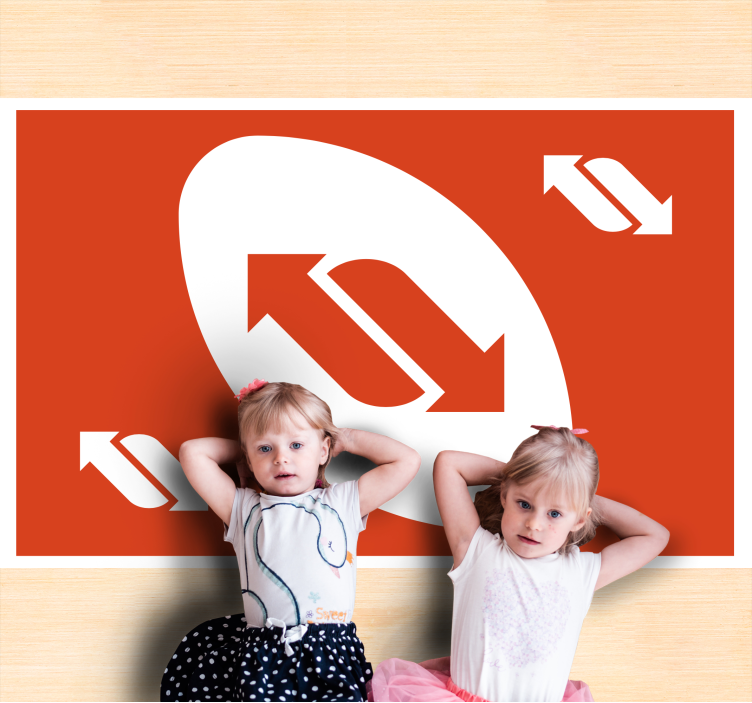 Tapis vinyle jeux mouvement directionnel - TenStickers