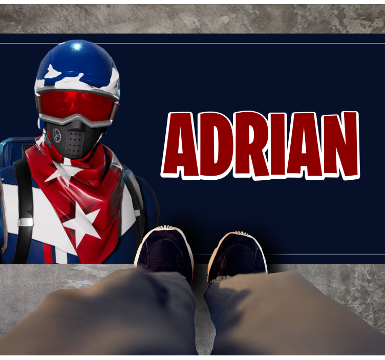 Tapis vinyle autres tapis conception de héros personnalisée - TenStickers