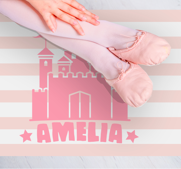 Tapis vinyle autres tapis coutume sur le thème du château - TenStickers