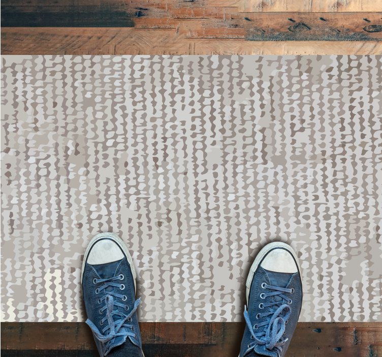 Tapis vinyle chambre motif neutre doux - TenStickers