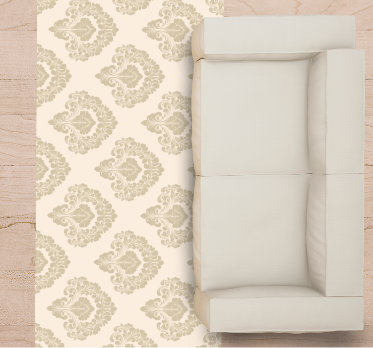 Tapis vinyle design moderne motif orné classique - TenStickers