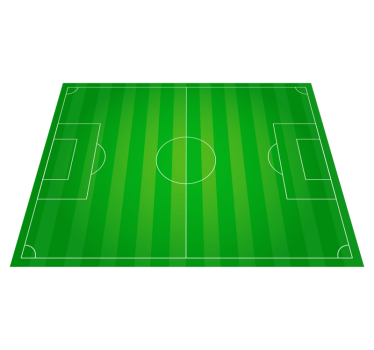 Tapis vinyle terrain de football adolescent - TenStickers