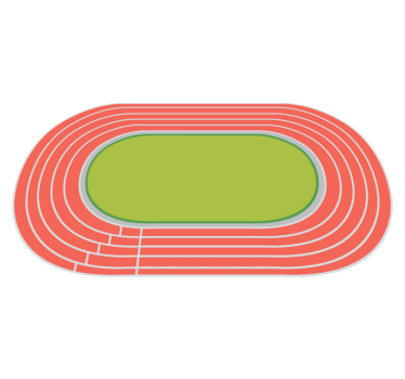 Tapis vinyle pour jeunes athlétisme adolescent - TenStickers
