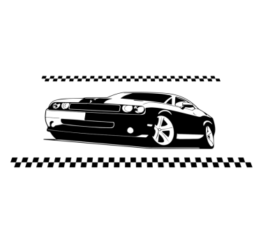 Tapis vinyle ado voitures de sport élégantes - TenStickers