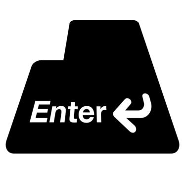 Tapis vinyle ado entrer dans la signalisation - TenStickers