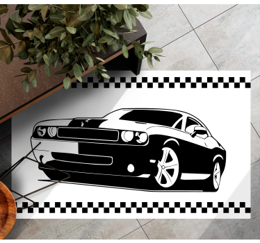 Tapis vinyle ado voitures de sport élégantes - TenStickers