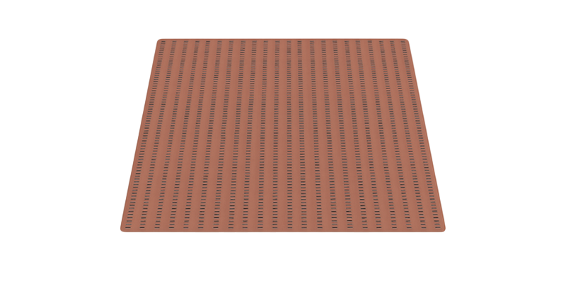 Tapis vinyle extérieur conception de lignes pointillées - TenStickers