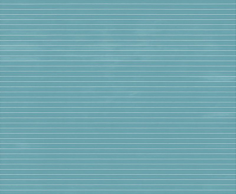 Tapis vinyle bleu motif à rayures horizontales - TenStickers