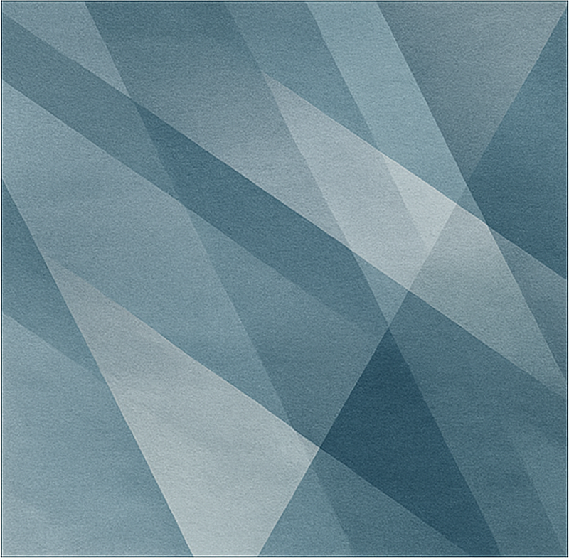 Tapis vinyle salle à manger dégradé géométrique abstrait - TenStickers