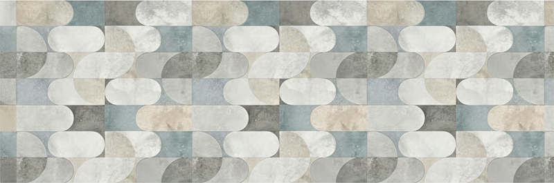 Tapis vinyle cuisine mosaïque de comprimés moderne - TenStickers