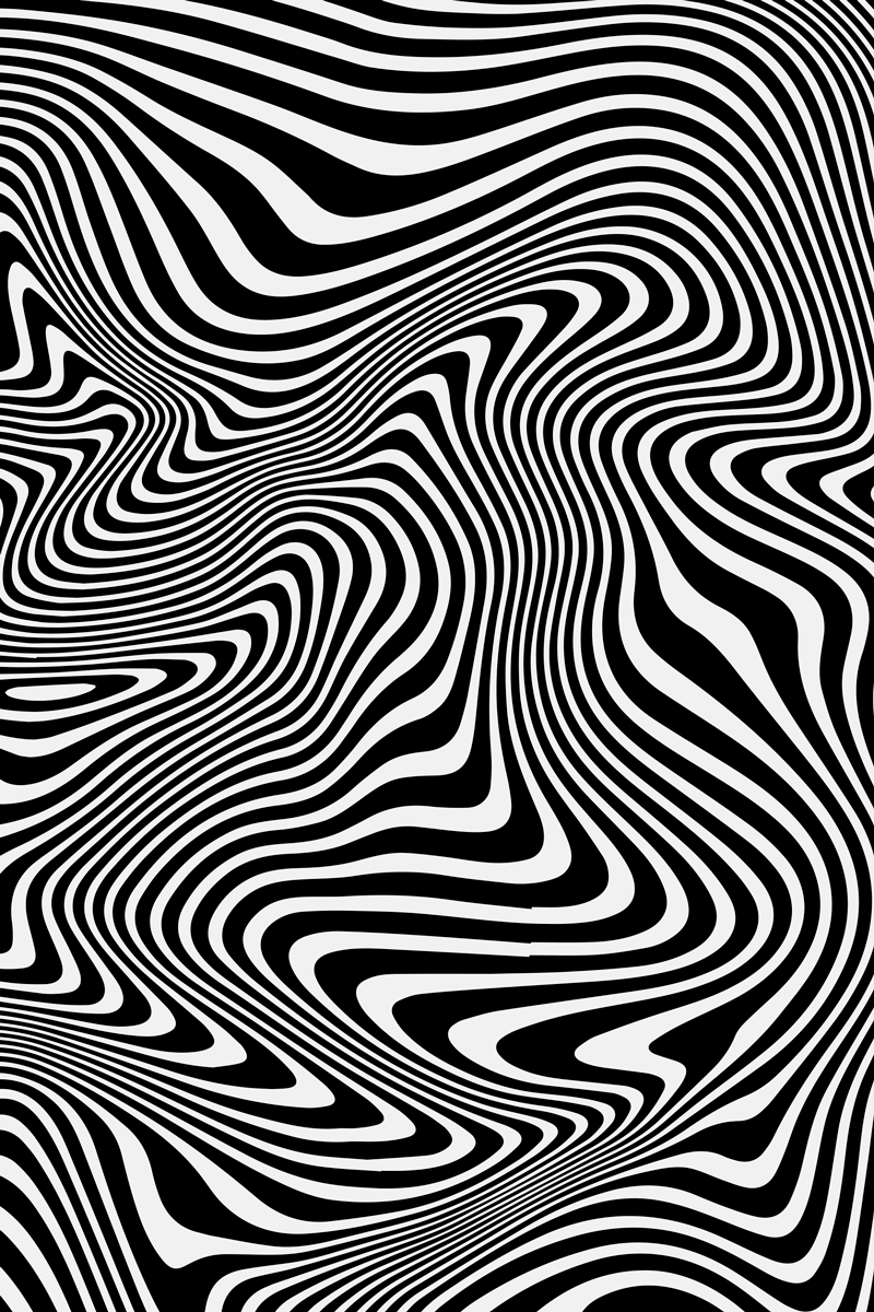 Tapis vinyle animal effet 3d zèbre - TenStickers