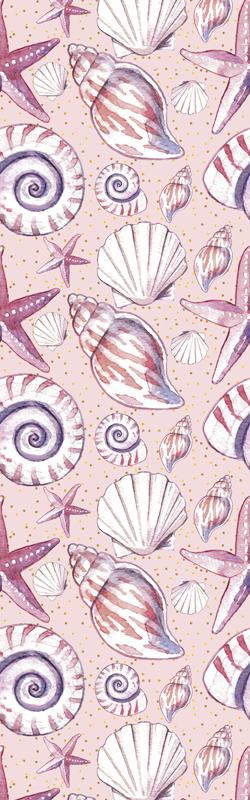 Tapis vinyle animal vie marine - TenStickers