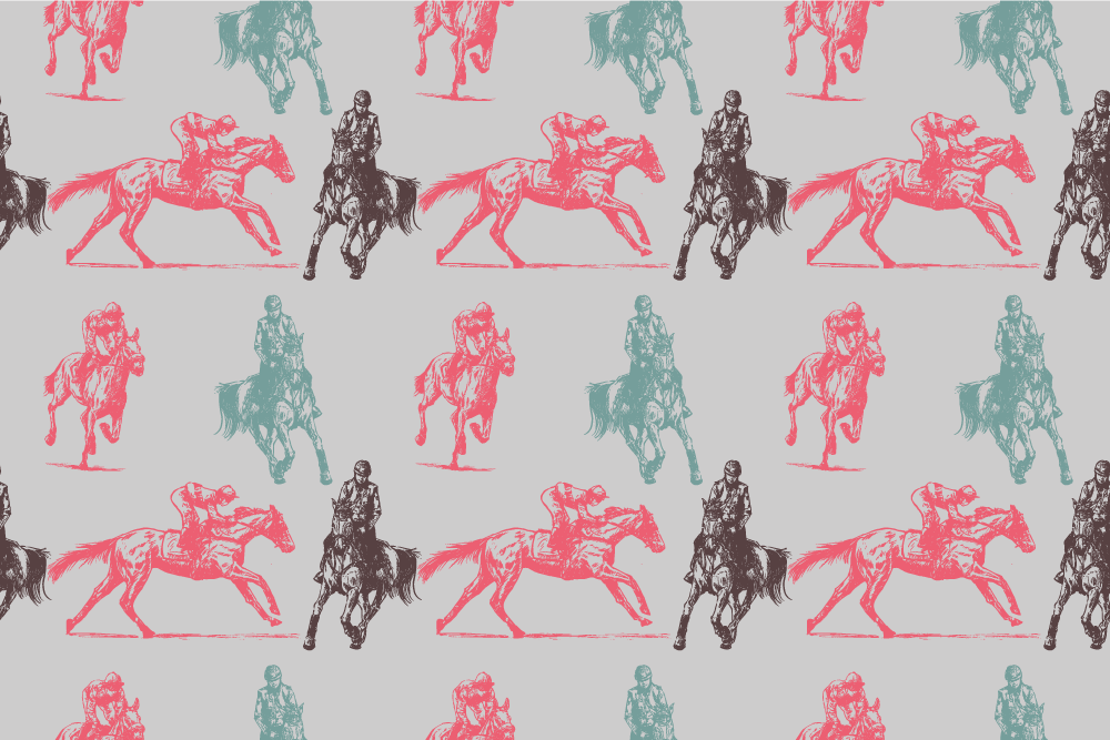 Tapis vinyle animal motif maison western - TenStickers