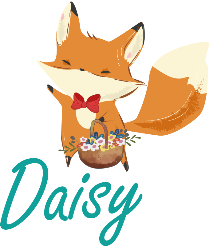 Tapis vinyle animal renard joueur - TenStickers