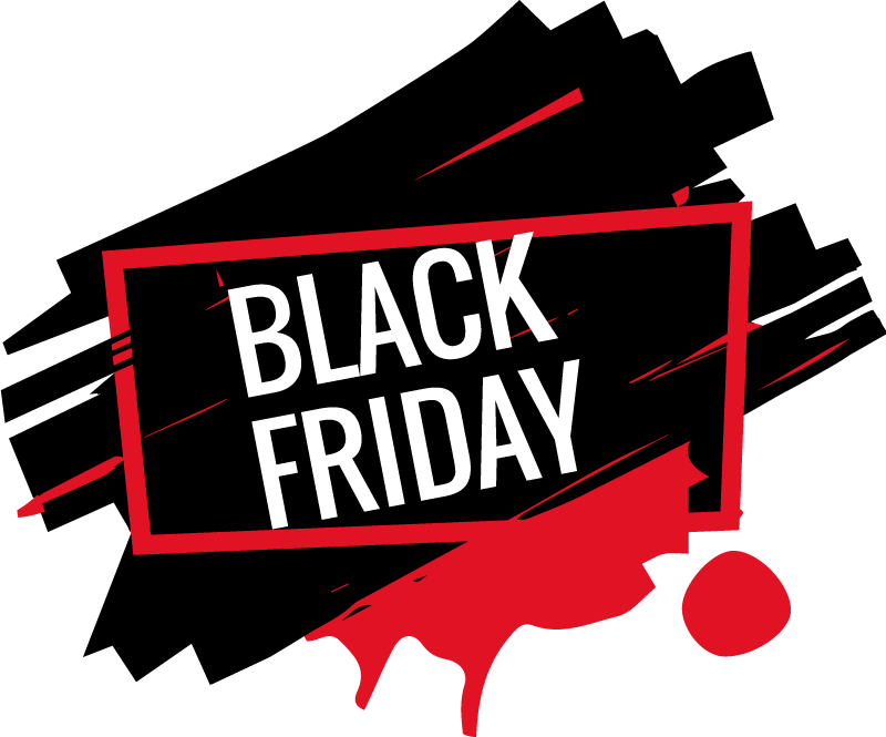 Tapis vinyle black friday autocollant moderne black friday - TenStickers