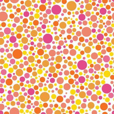 Tapis vinyle salle à manger bulles chaudes - TenStickers