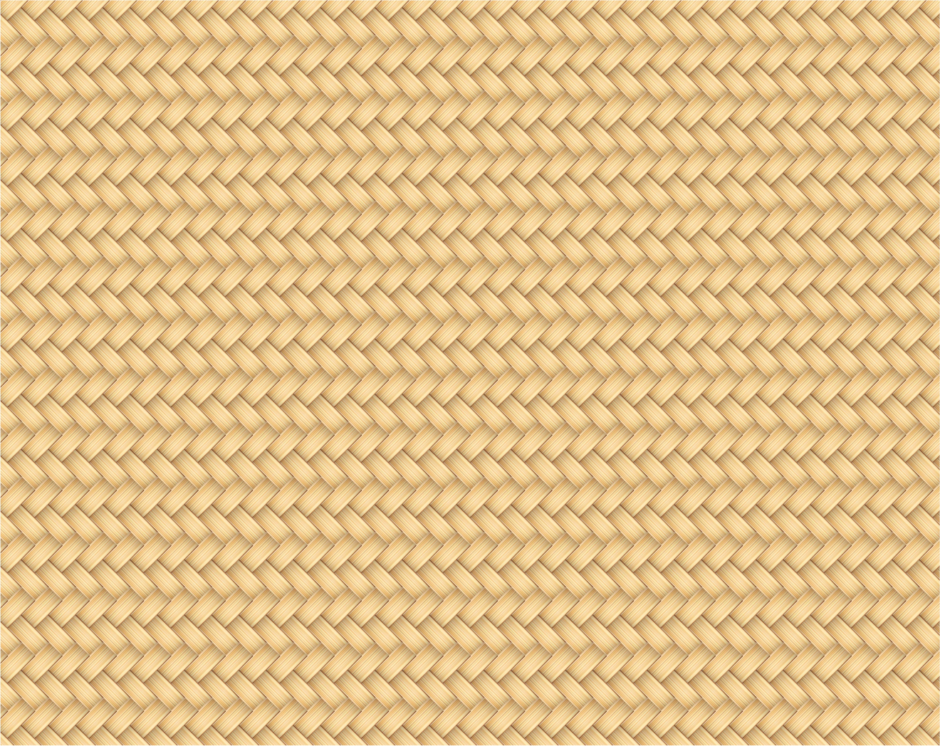 Tapis vinyle salle à manger en osier - TenStickers