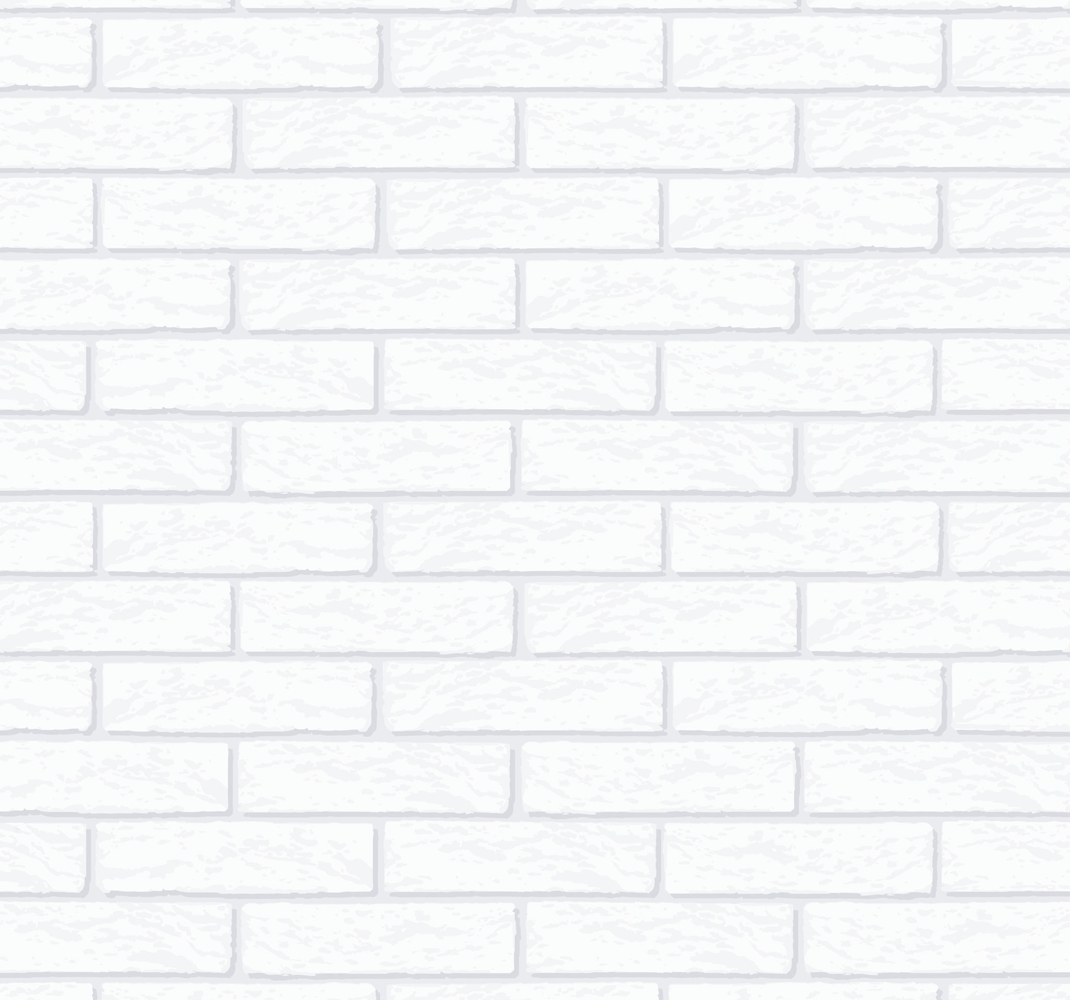 Tapis vinyle cuisine motif brique blanche - TenStickers