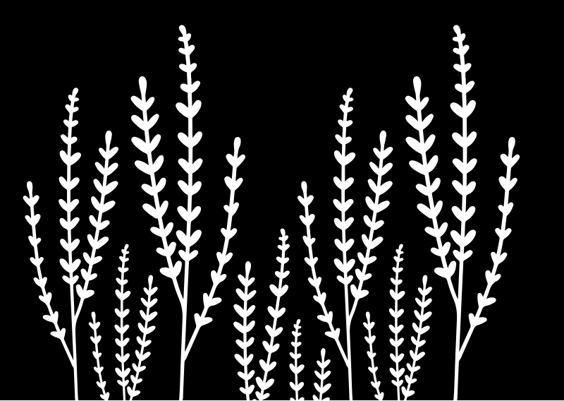 Tapis vinyle salle de bain pointes noires et blanches - TenStickers