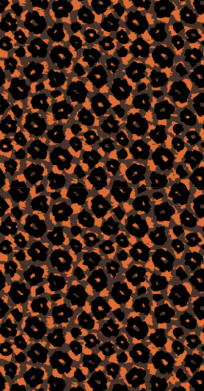 Tapis vinyle motif animal léopard du kalahari - TenStickers