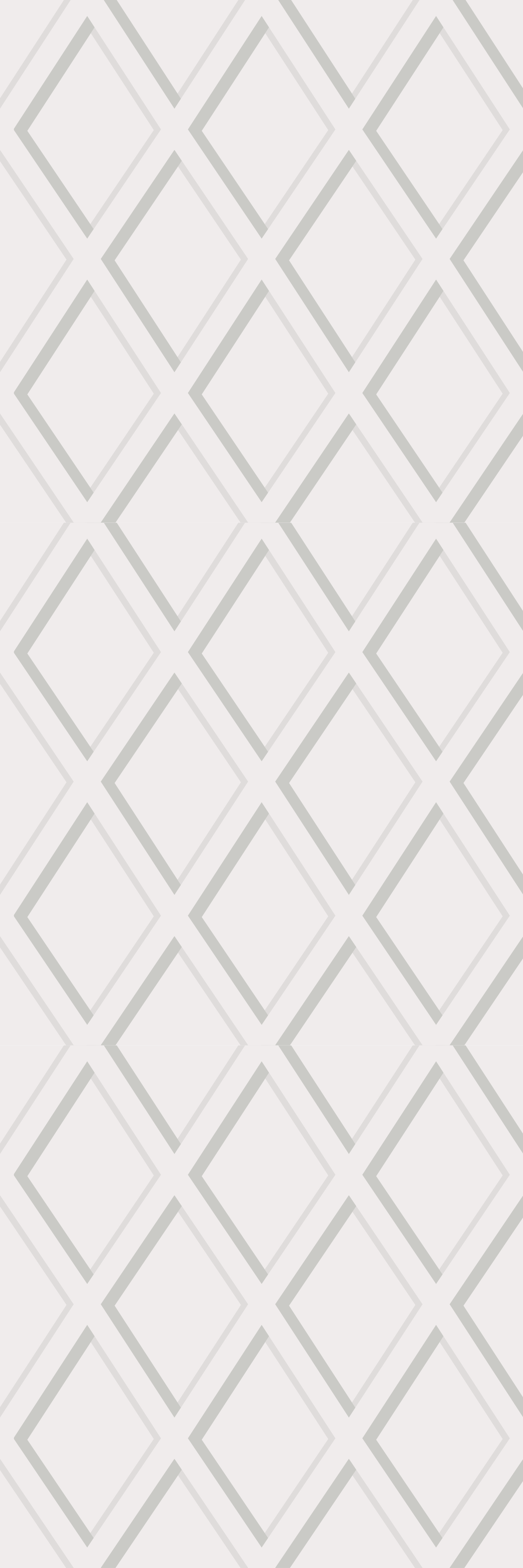 Tapis vinyle géométrique motif losanges 3d hamptons - TenStickers