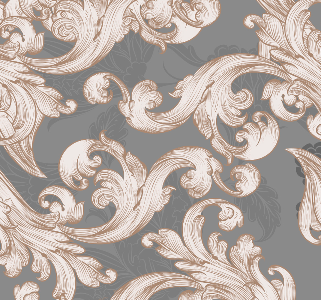 Tapis vinyle chambre belle couleur grise - TenStickers