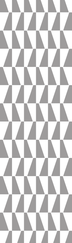 Tapis vinyle chambre triangles gris - TenStickers