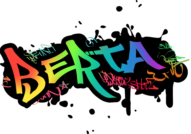 Tapis vinyle pour enfants nombre graffiti personnalisable - TenStickers