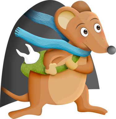 Tapis vinyle pour enfants ratoncito pérez - TenStickers