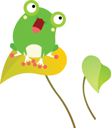 Tapis vinyle pour enfants grenouille chantante - TenStickers