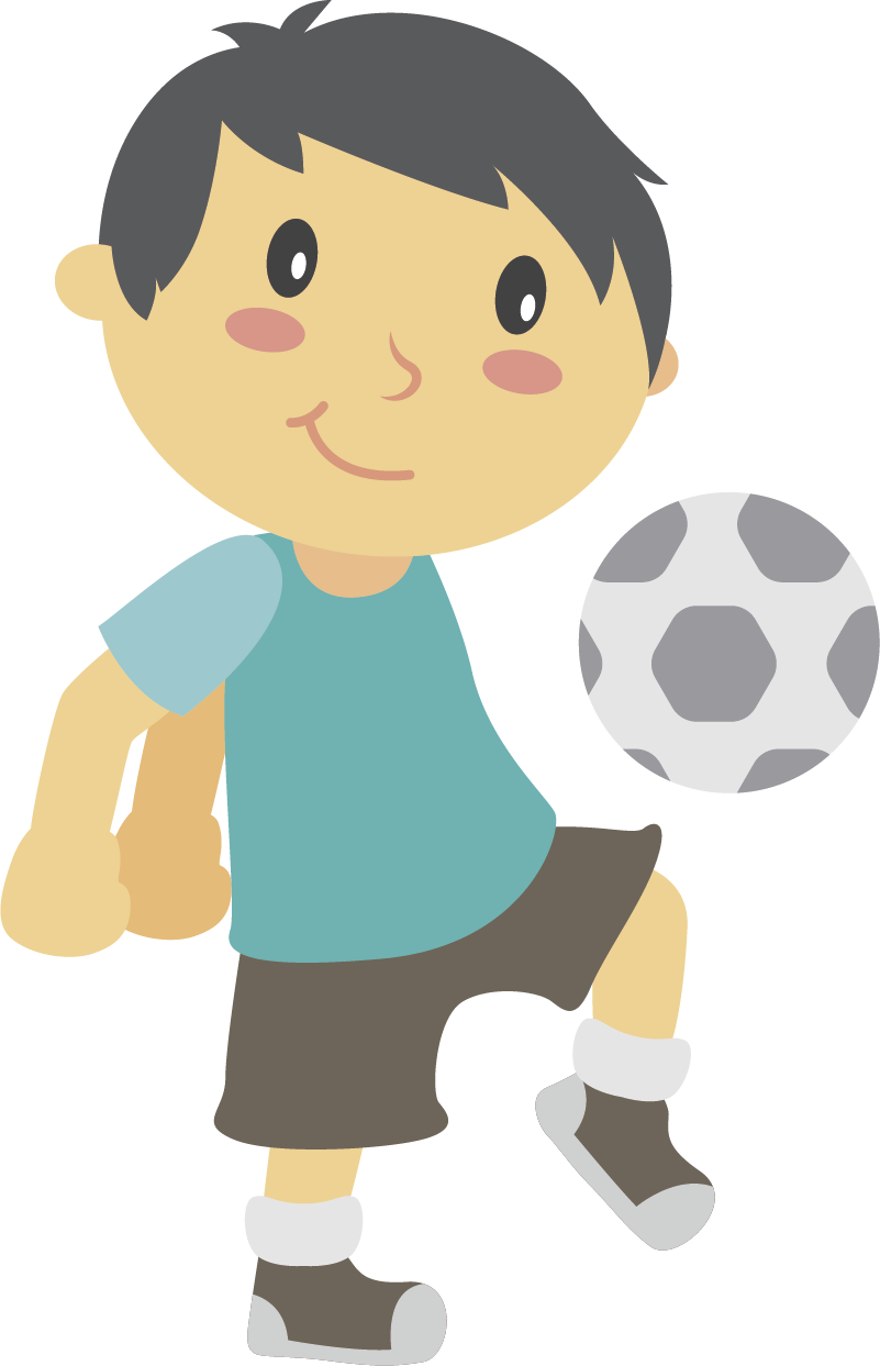 Tapis vinyle pour enfants jouant au football - TenStickers