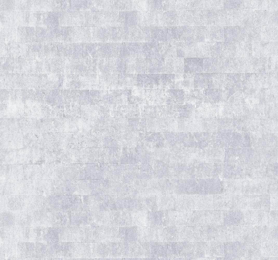 Tapis vinyle salle de bain motif briques grises usées - TenStickers