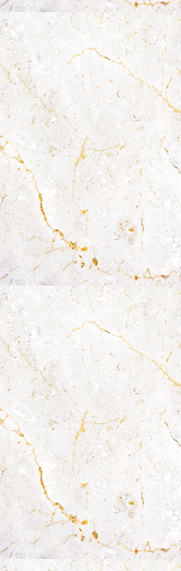 Tapis vinyle salle de bain marbre gris et or - TenStickers