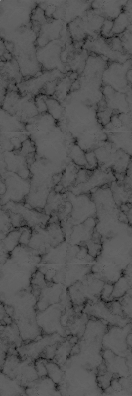 Tapis vinyle salle de bain fond marbré noir texturé - TenStickers