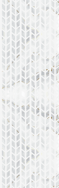 Tapis vinyle salle de bain carreaux marbre doré - TenStickers