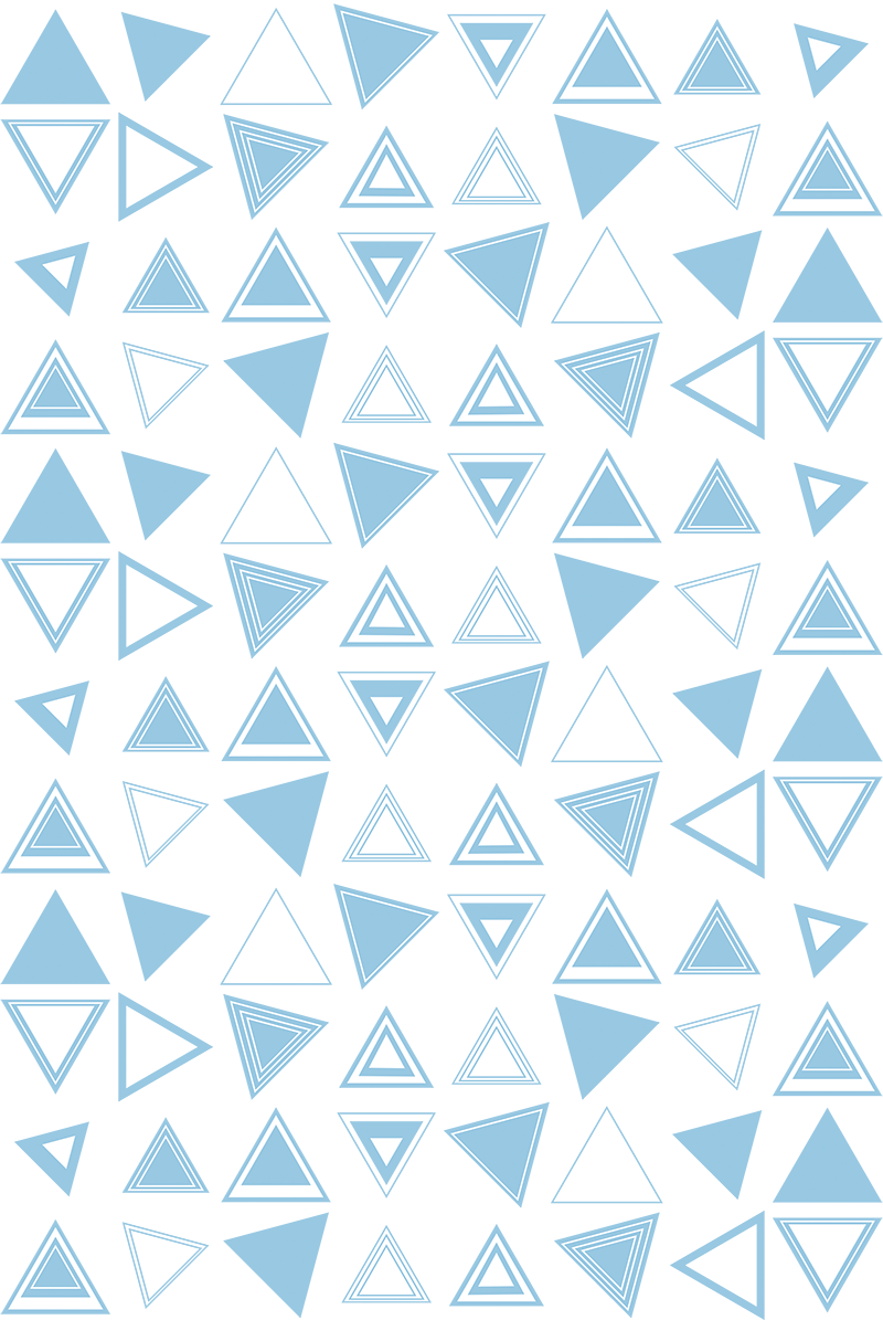 Tapis vinyle salle de bain motif carrelage triangle - TenStickers