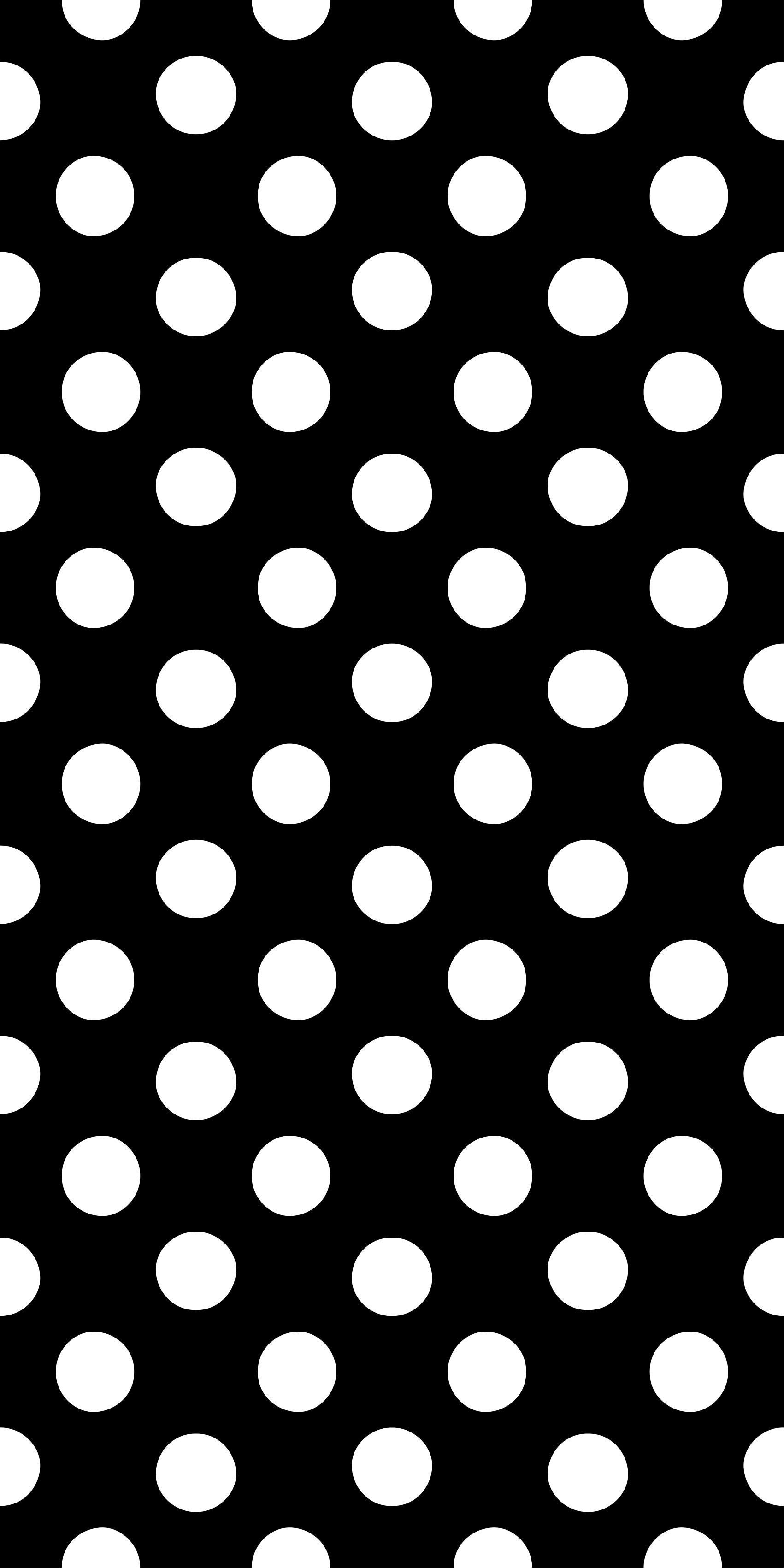 Tapis vinyle cuisine motif à pois - TenStickers