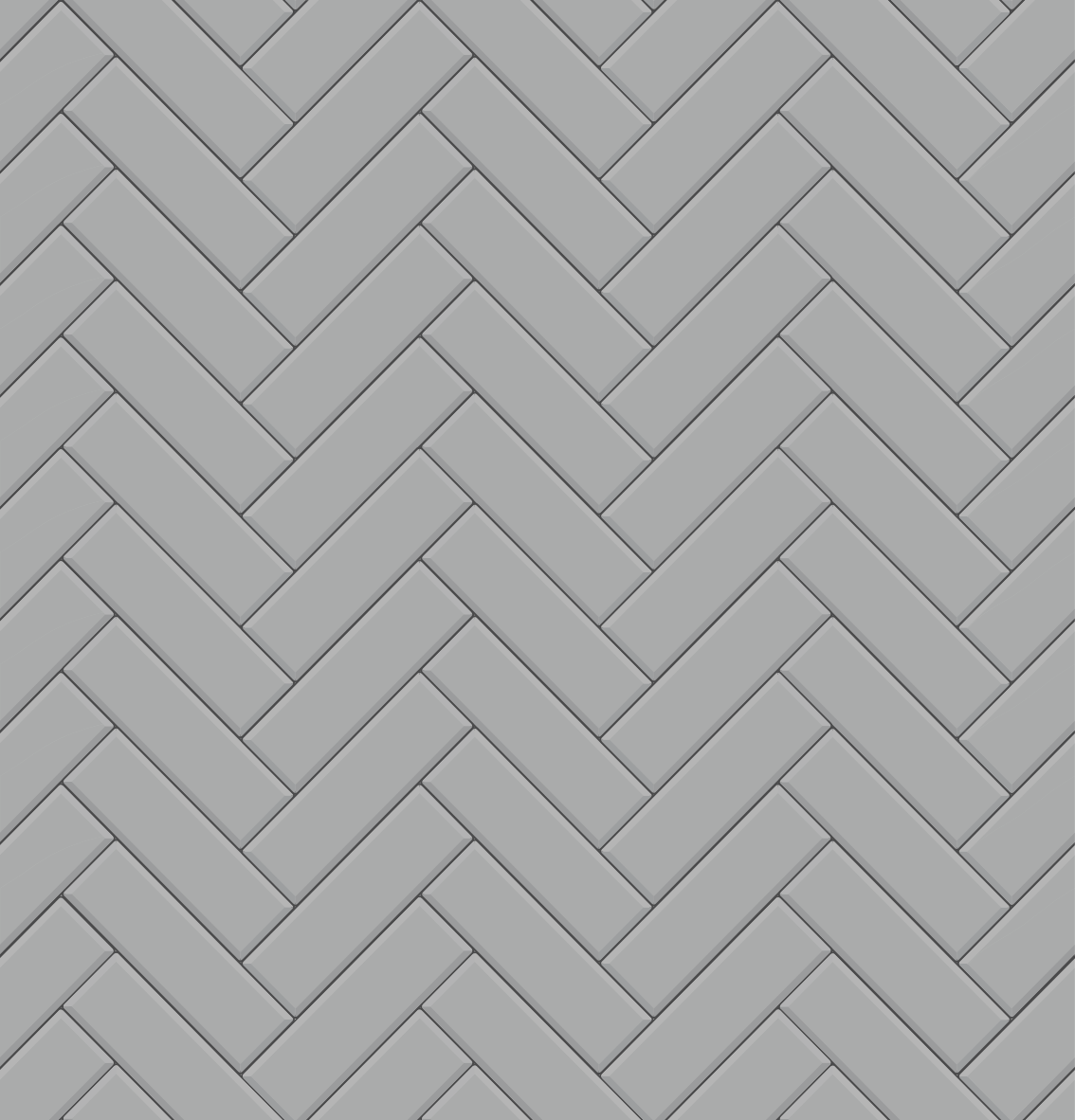 Tapis vinyle cuisine carreaux en chevron gris - TenStickers