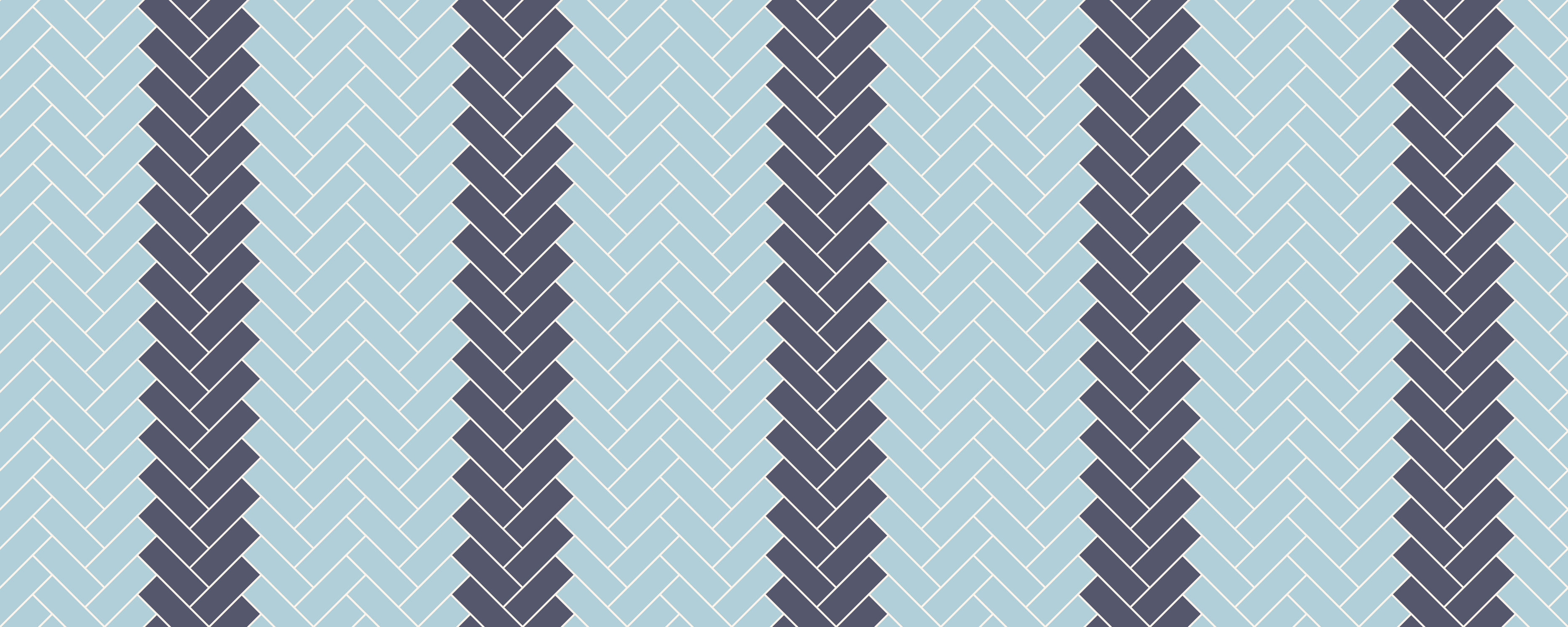 Tapis vinyle cuisine motif chevrons - TenStickers