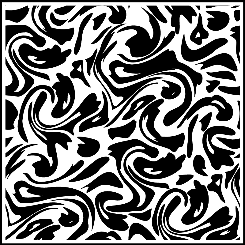 Tapis vinyle cuisine fluide moderne - TenStickers