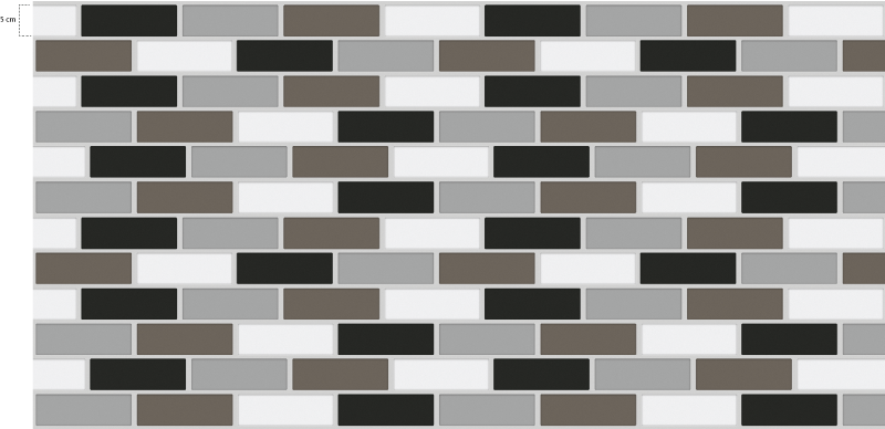 Tapis vinyle cuisine bordure de carreaux gris - TenStickers