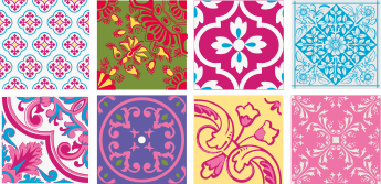 Tapis vinyle cuisine carreaux méditerranéens éclatants - TenStickers